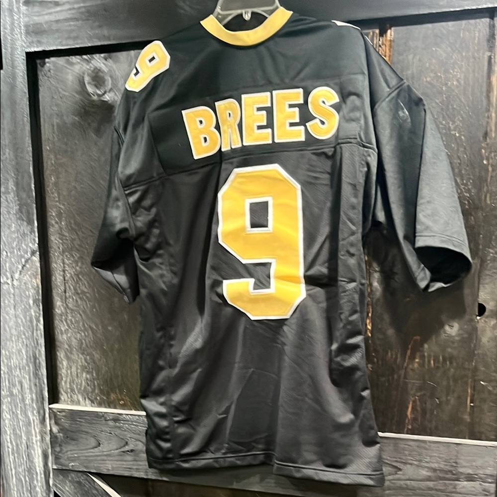 Brees Black and Gold Jersey